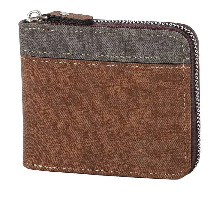Mens RFID Blocking Leather Wallet