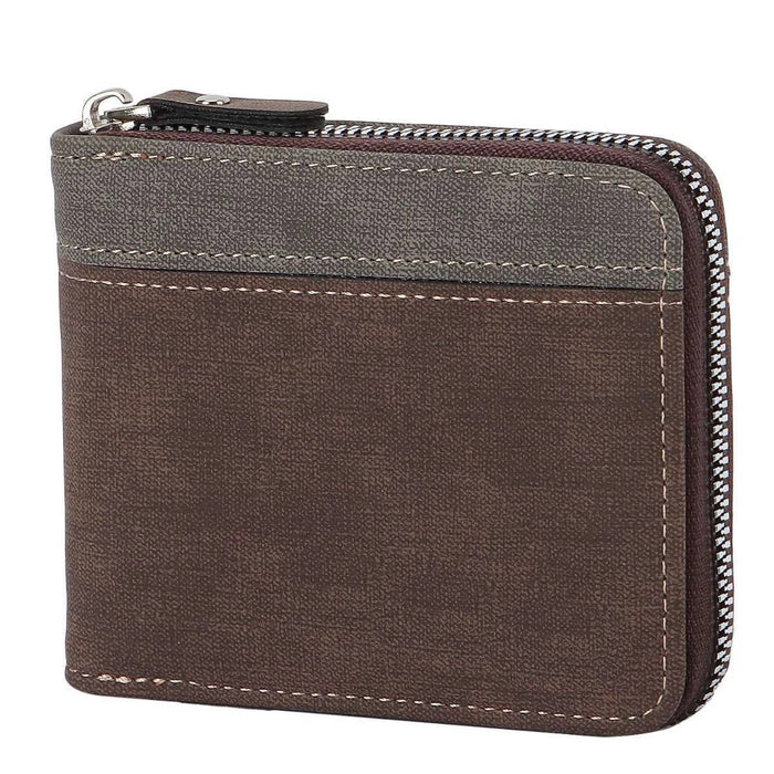 Mens RFID Blocking Leather Wallet