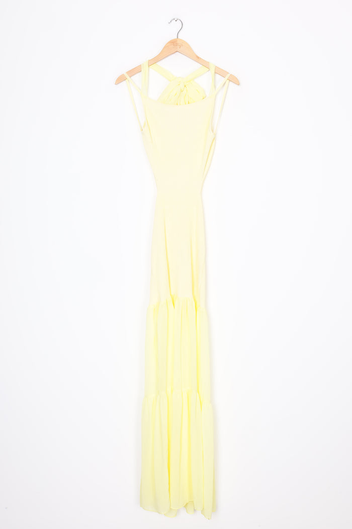 Meshki Womens Yellow Dress Size S