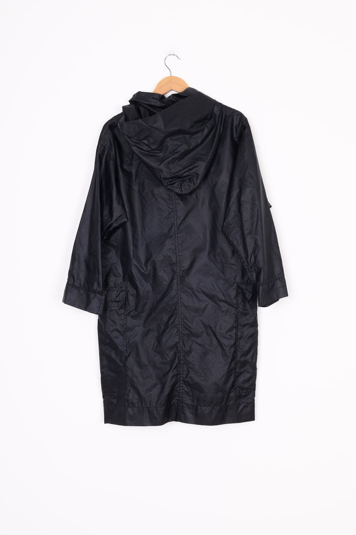 Miss Crabb Womens Black Coat Size S