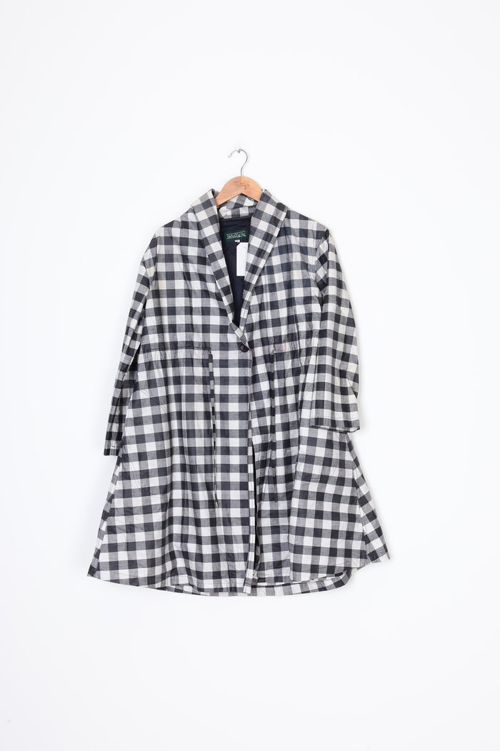 Molly N Womens Grey Coat Size 8