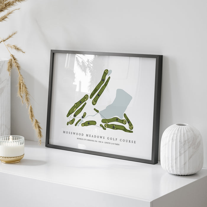 Mosswood Meadows Golf Course | Golf Course Map | On Table