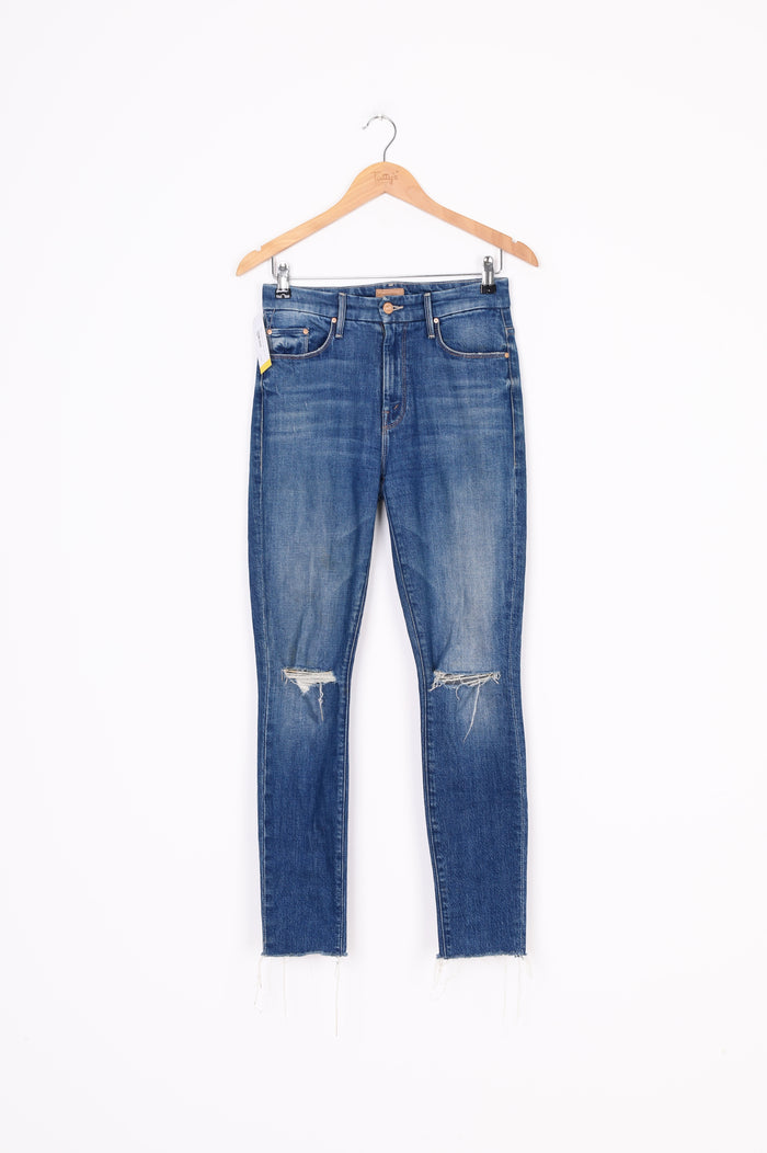 Mother Womens Blue Jeans Size W 25