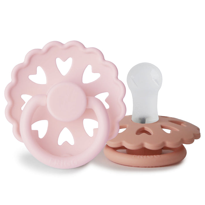 Mushie FRIGG Andersen Fairytale Silicone Pacifier 2-Pack