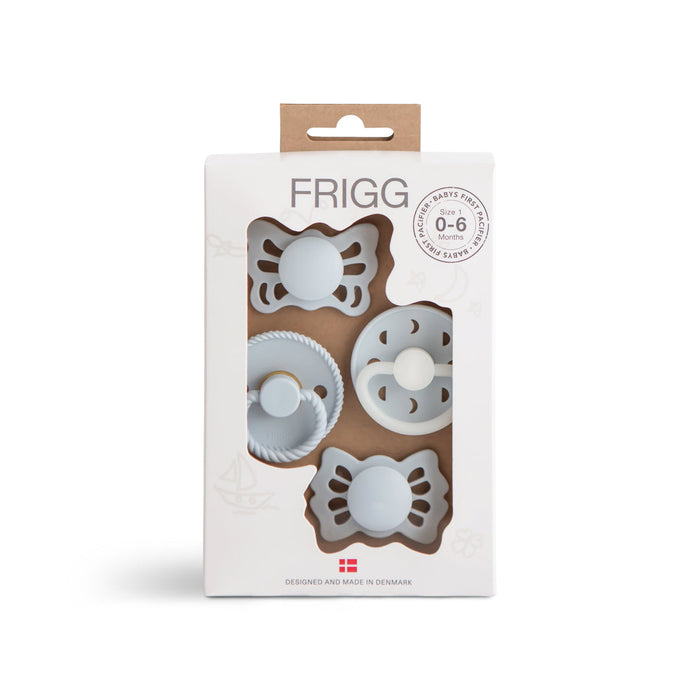 Mushie FRIGG Baby's First Pacifier - 4 Pack