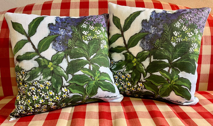 NANCY THOMAS PILLOWS - Herbs