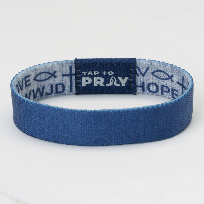 Navy | Symbols of Faith | Tap To Pray® Wristband