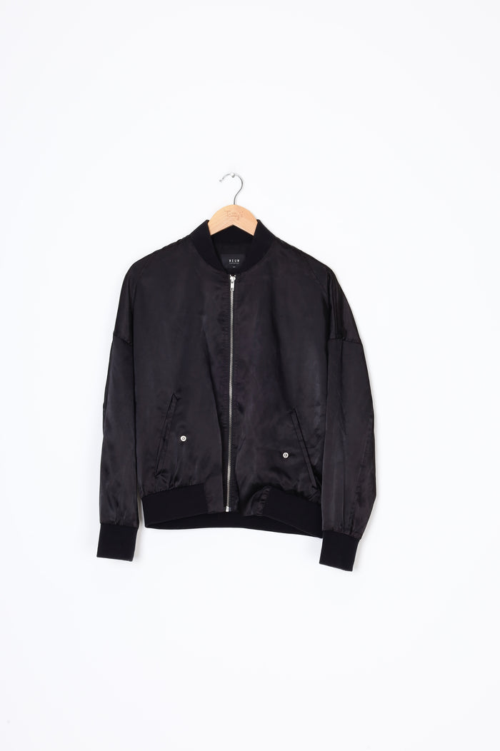 Neuw Womens Black Jacket Size 8