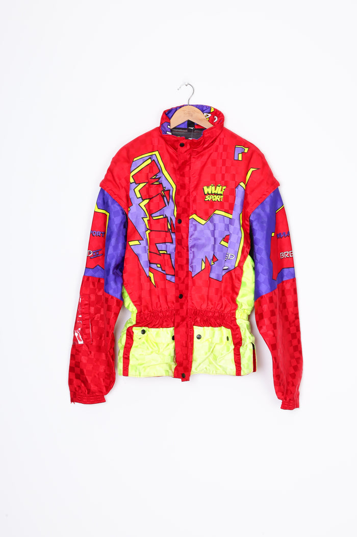 No Label Mens Red Jacket Size XL