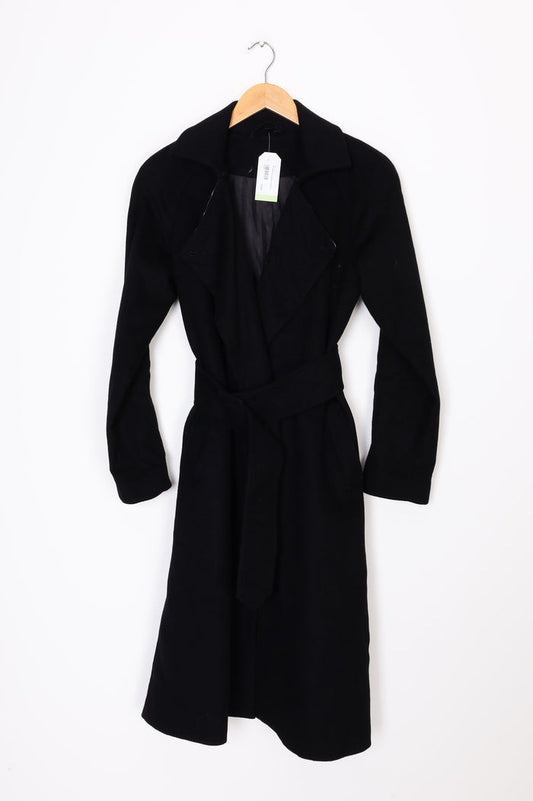 No Label Womens Black Coat Size S