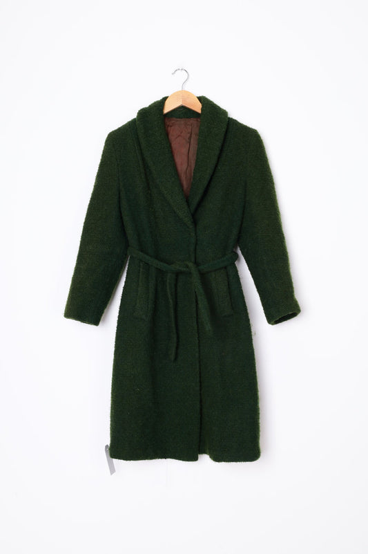 No Label Womens Green Coat Size M