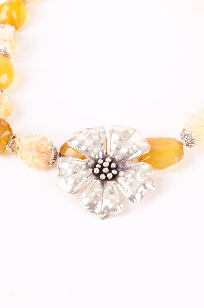 No Label Womens Yellow Necklace Size O/S