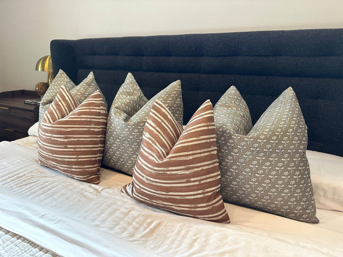 Noa Sage Pillow Cover: 22x22 Cover Only