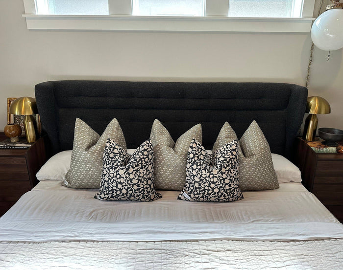 Noa Sage Pillow Cover: 22x22 Cover Only