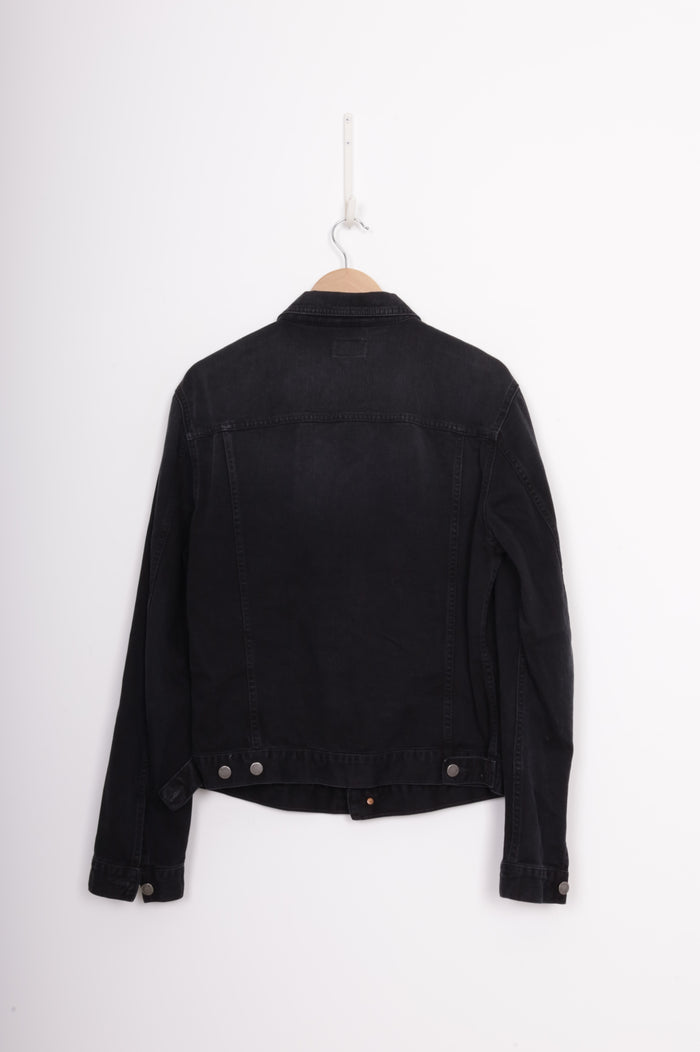 Nudie Jeans Womens Black Jacket Size XL