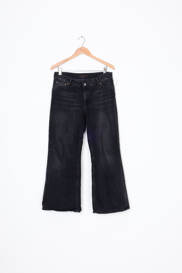 Nudie Jeans Womens Black Jeans Size W 30