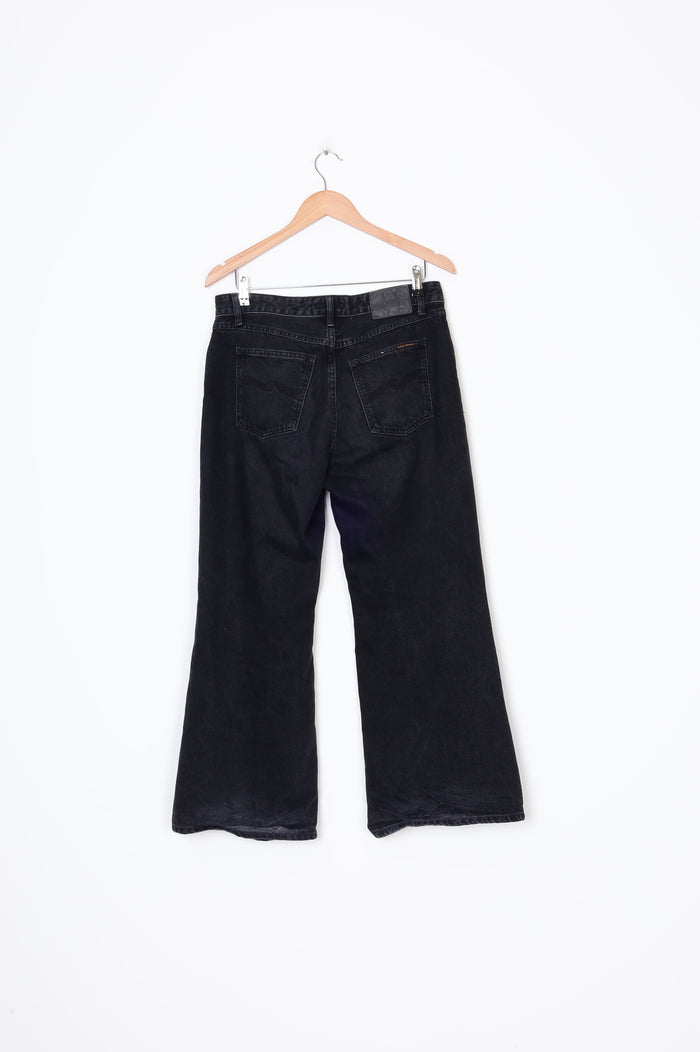 Nudie Jeans Womens Black Jeans Size W 30