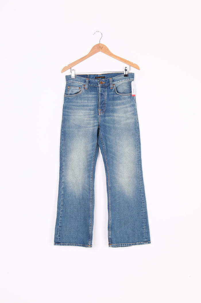 Nudie Jeans Womens Blue Jeans Size W 28