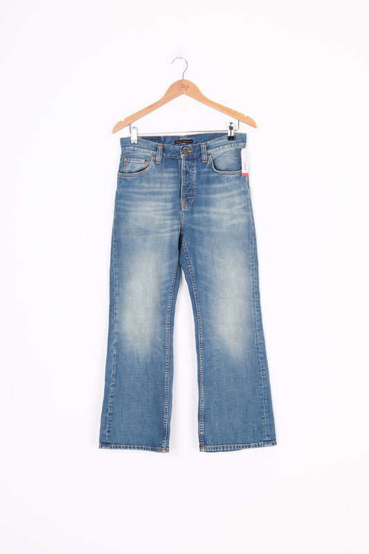 Nudie Jeans Womens Blue Jeans Size W 28