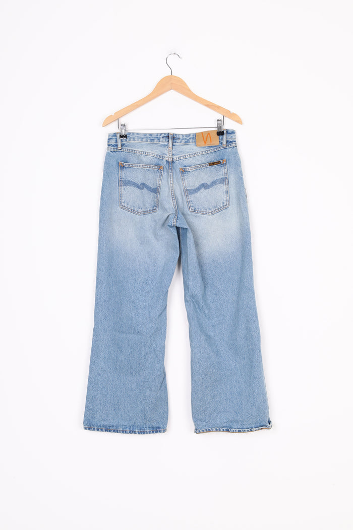 Nudie Jeans Womens Blue Jeans Size W 28