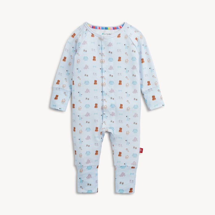 Nursery Nostalgia Coverall- Blue