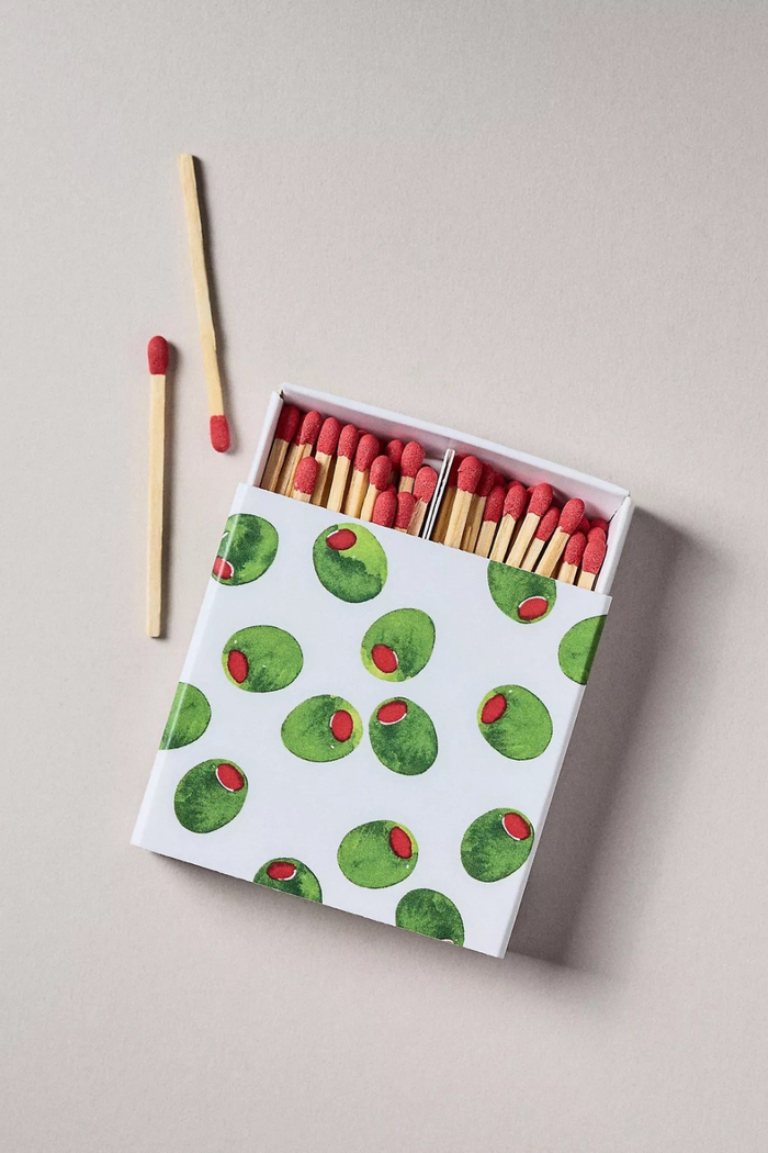 Olive Candle Matches