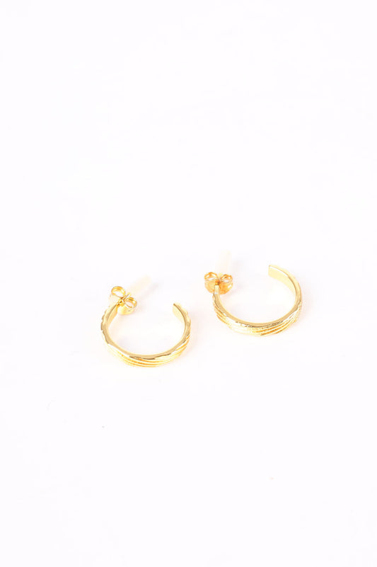 Oliver Bonas Womens Metallic Earrings Size O/S