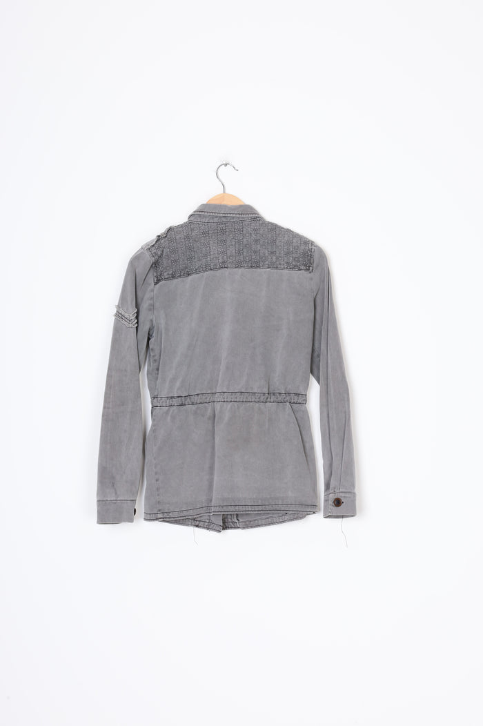 Only Womens Grey Jacket Size XS