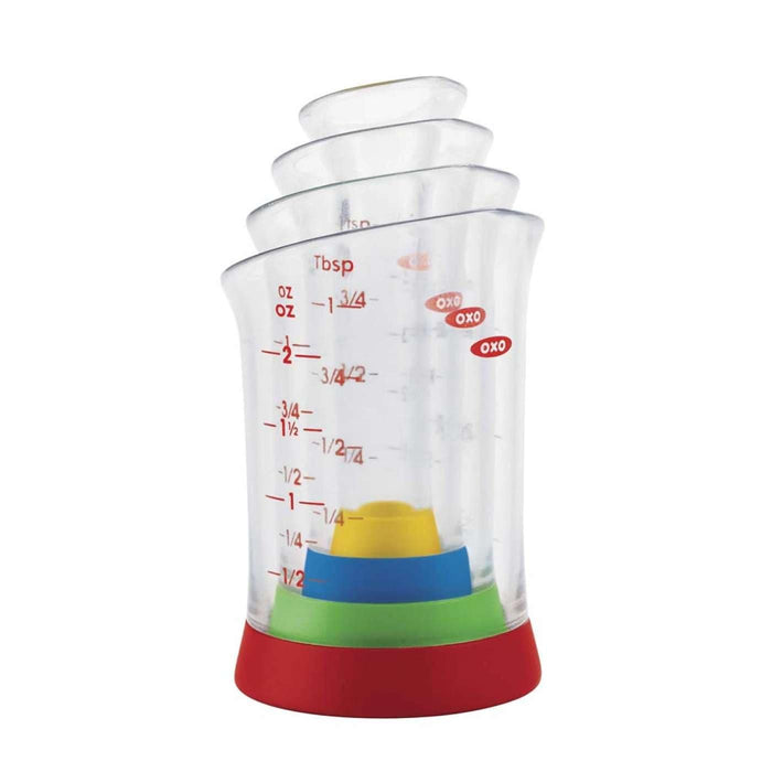 OXO 4 Piece Mini Measuring Beaker Set