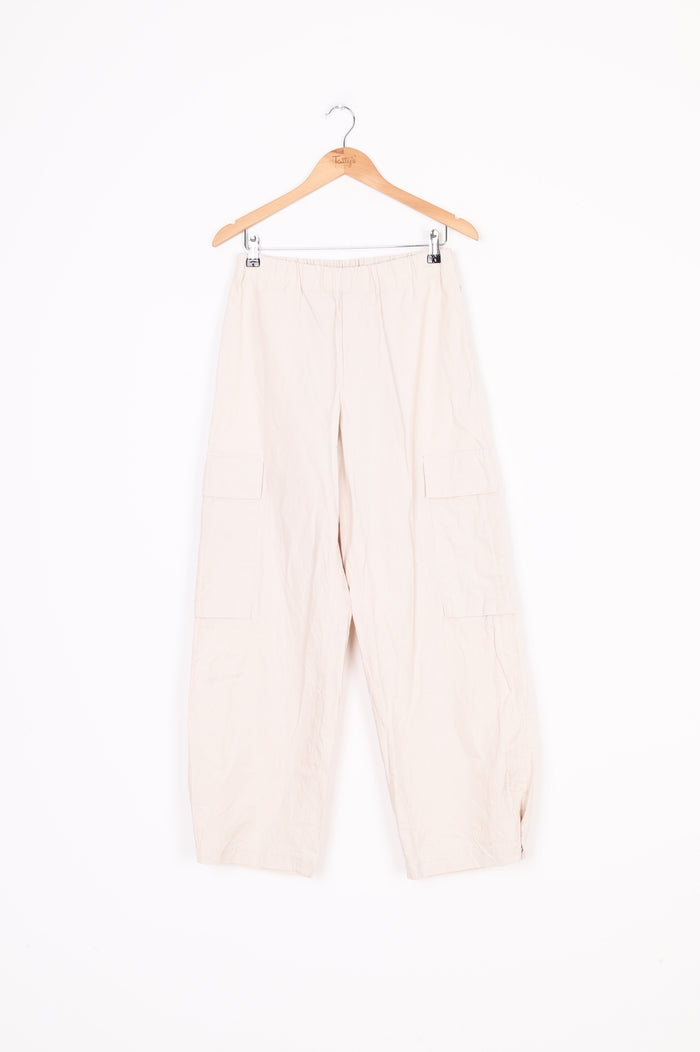 Pangaia Womens Beige Pants Size XS