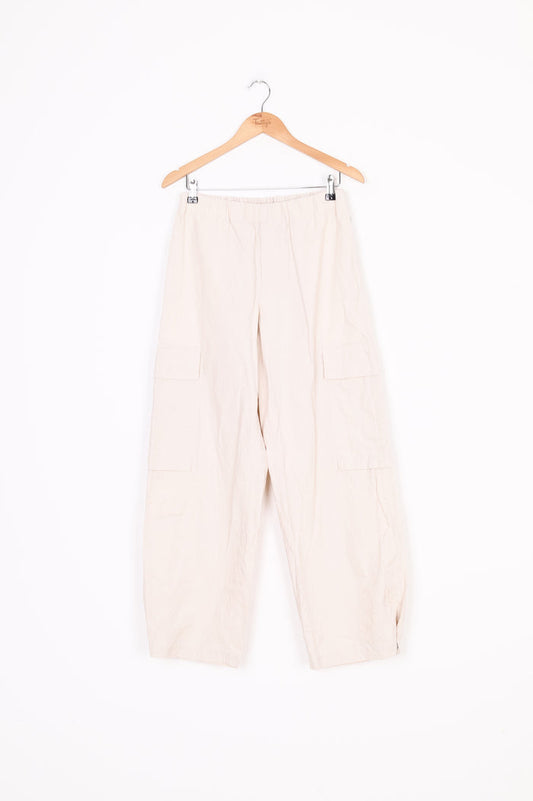Pangaia Womens Beige Pants Size XS