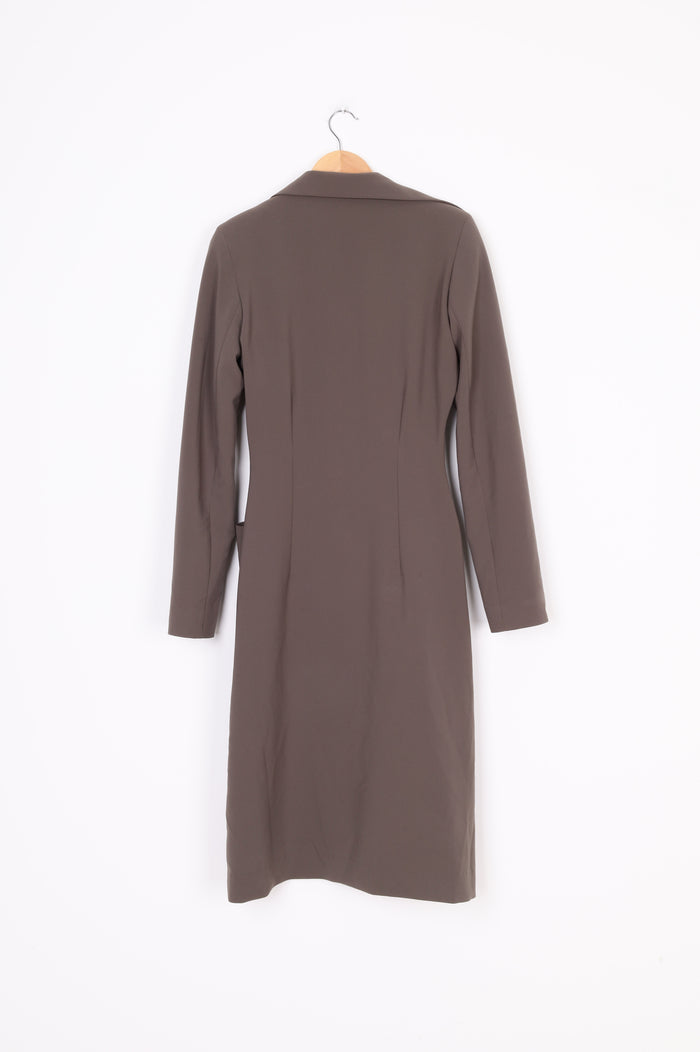 Paris Georgia Womens Khaki Coat Size S
