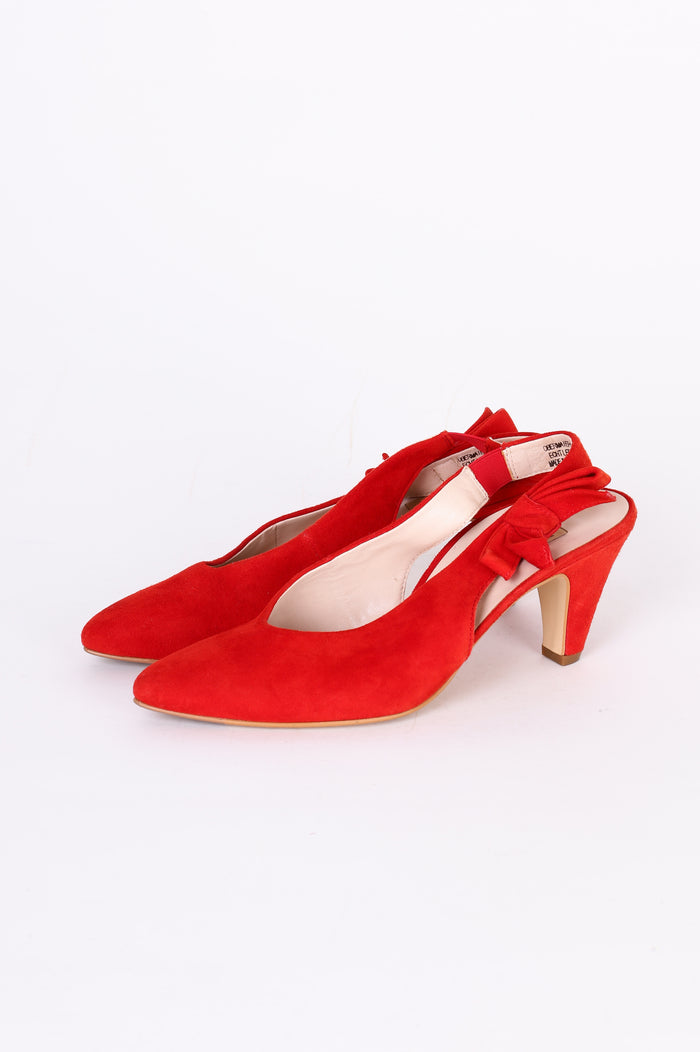 Paul Green Womens Red Heels Size EU 37