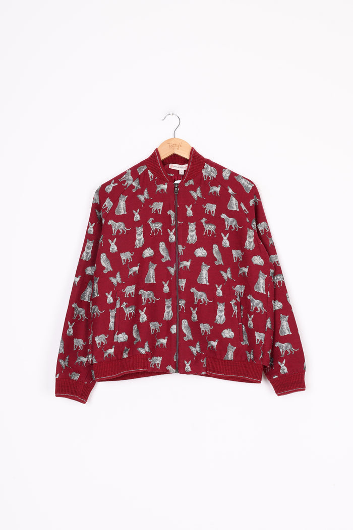 Paul & Joe Sister Womens Red Jacket Size 38