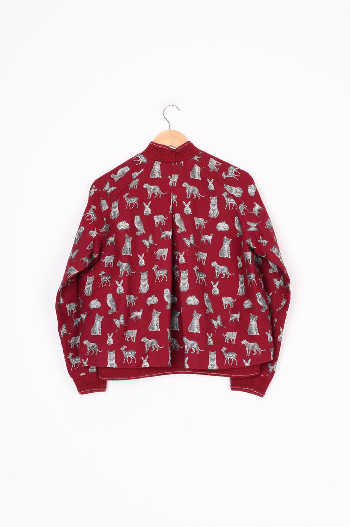 Paul & Joe Sister Womens Red Jacket Size 38