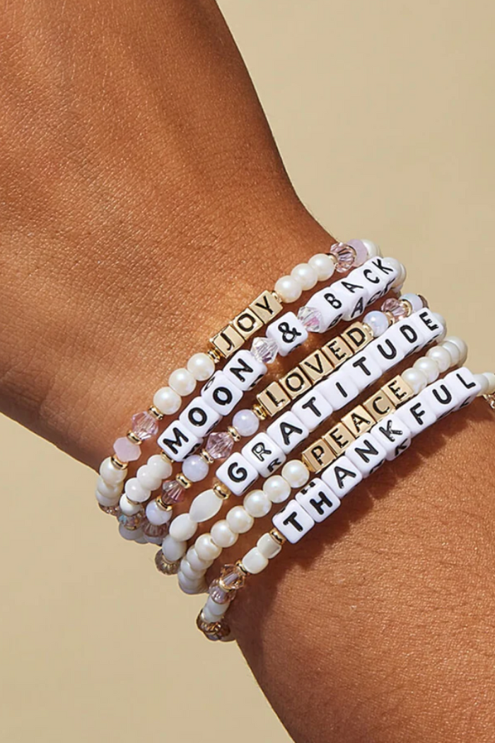 Peace - Love & Gratitude Bracelet  - FINAL SALE