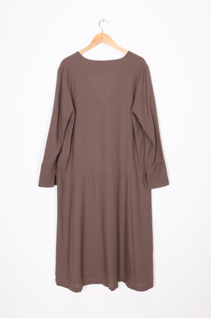 Pearl Womens Brown Coat Size M
