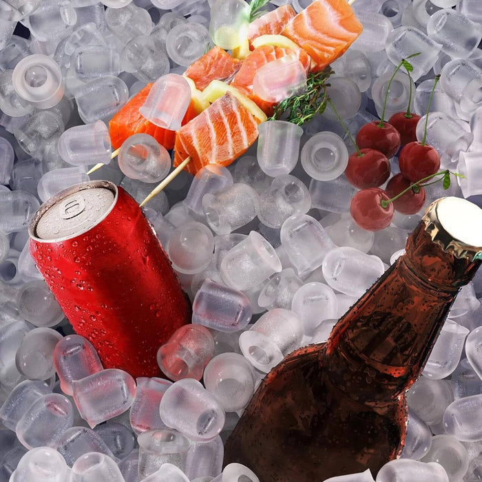 Portable Countertop Ice Maker with Handle, Makes 26.5 lbs of Fresh Ice in 24 Hours for Home, Office & Parties