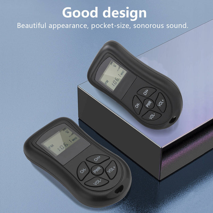 Portable Mini Pocket Radio AM/FM