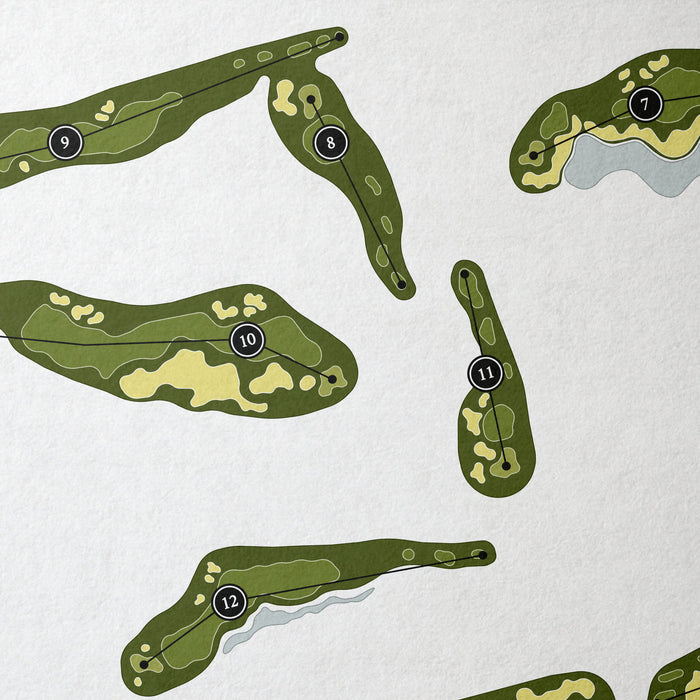 Prestwick Village Golf Club | Golf Course Map | Close Up