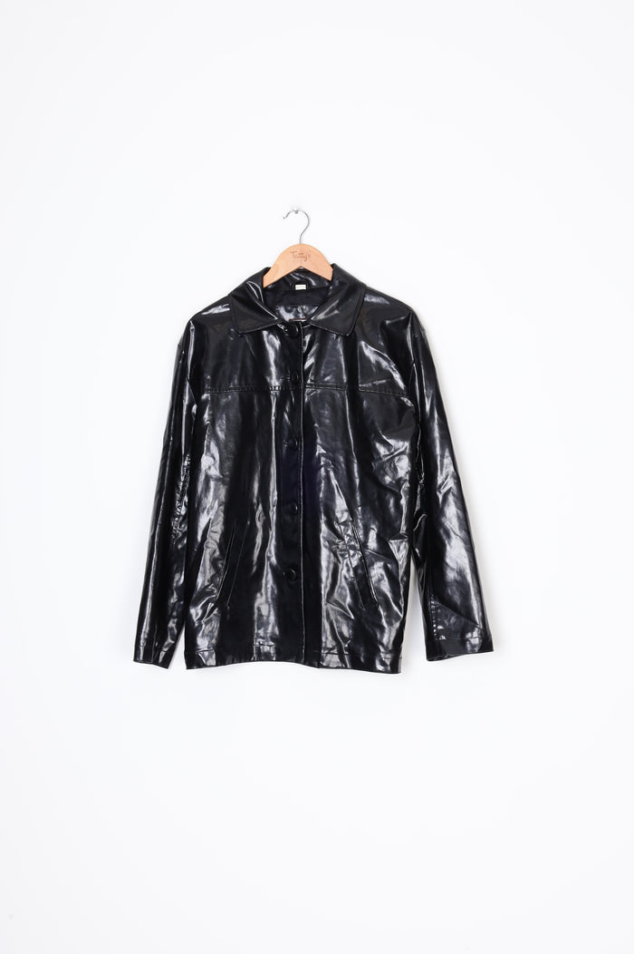 Pure Collections Womens Black Jacket Size L