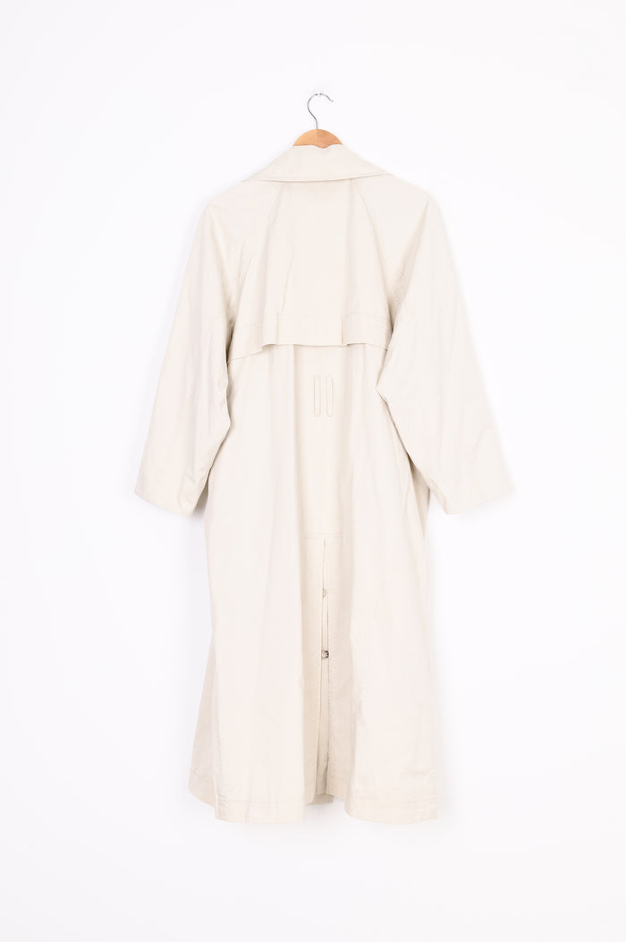 Rebe Womens Beige Coat Size S
