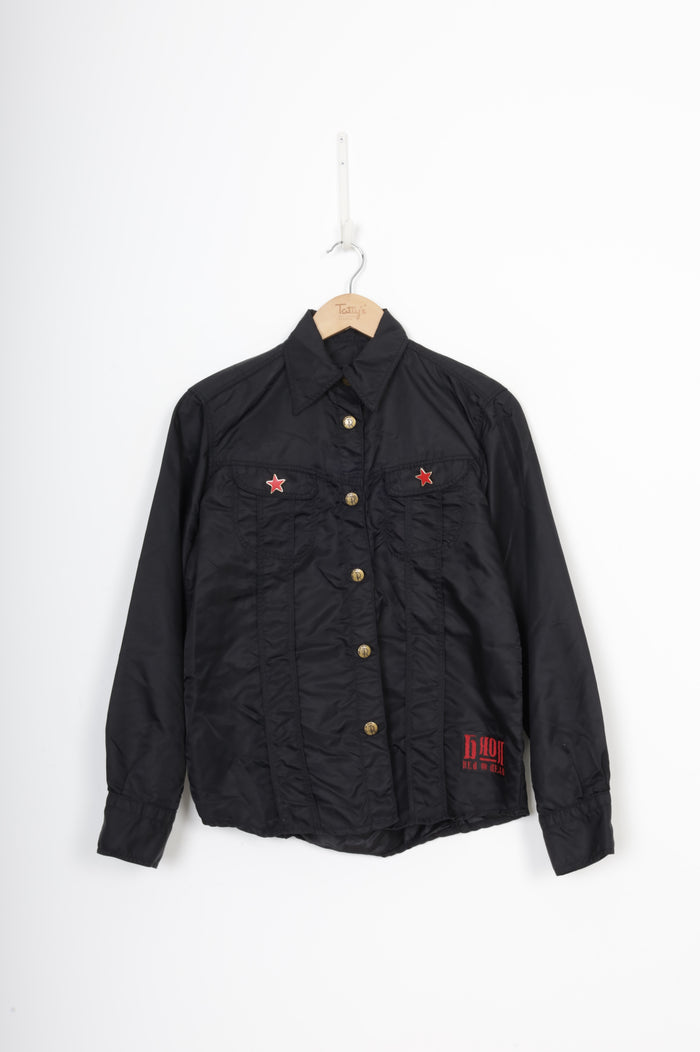 red or dead Womens Black Jacket Size M