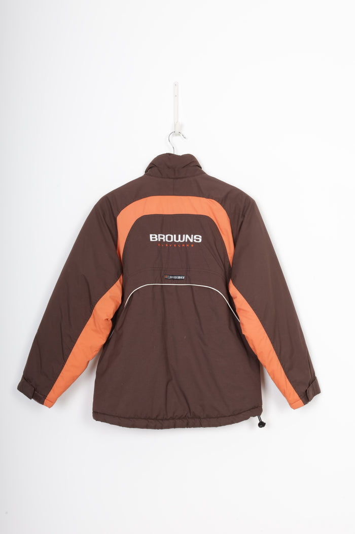Reebok x NFL Mens Brown Jacket Size L