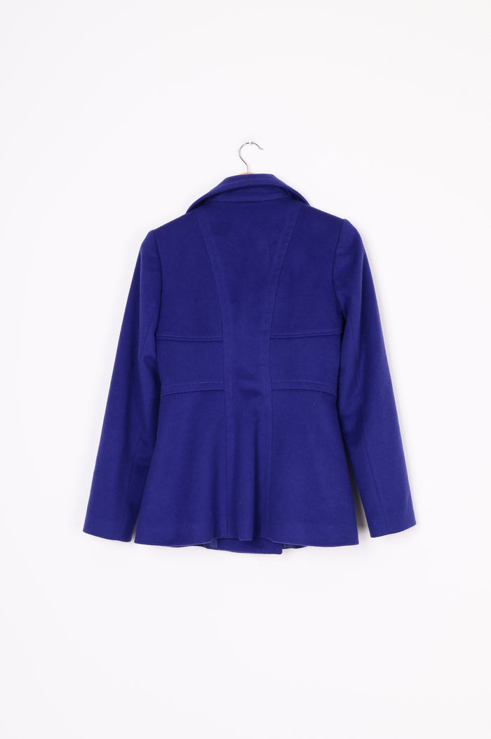 Reiss Womens Purple Coat Size XS