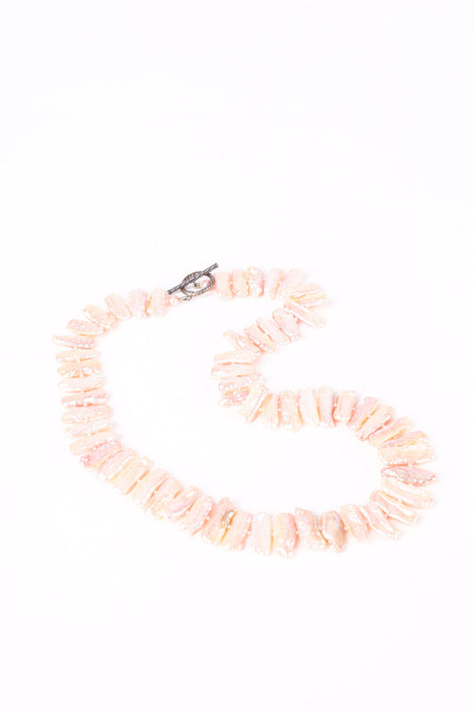 Rennells Womens Pink Necklace Size O/S