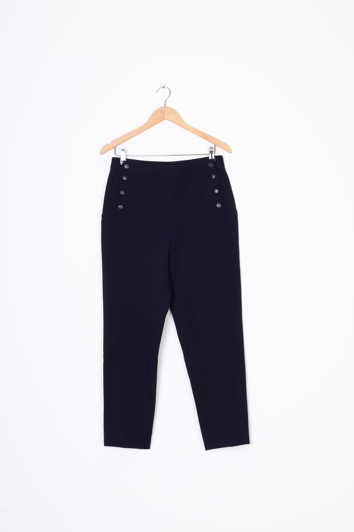 Sandro Womens Blue Pants Size 40