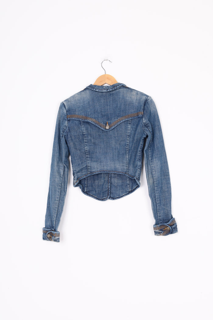Sass  & Bide Womens Blue Jacket Size 38