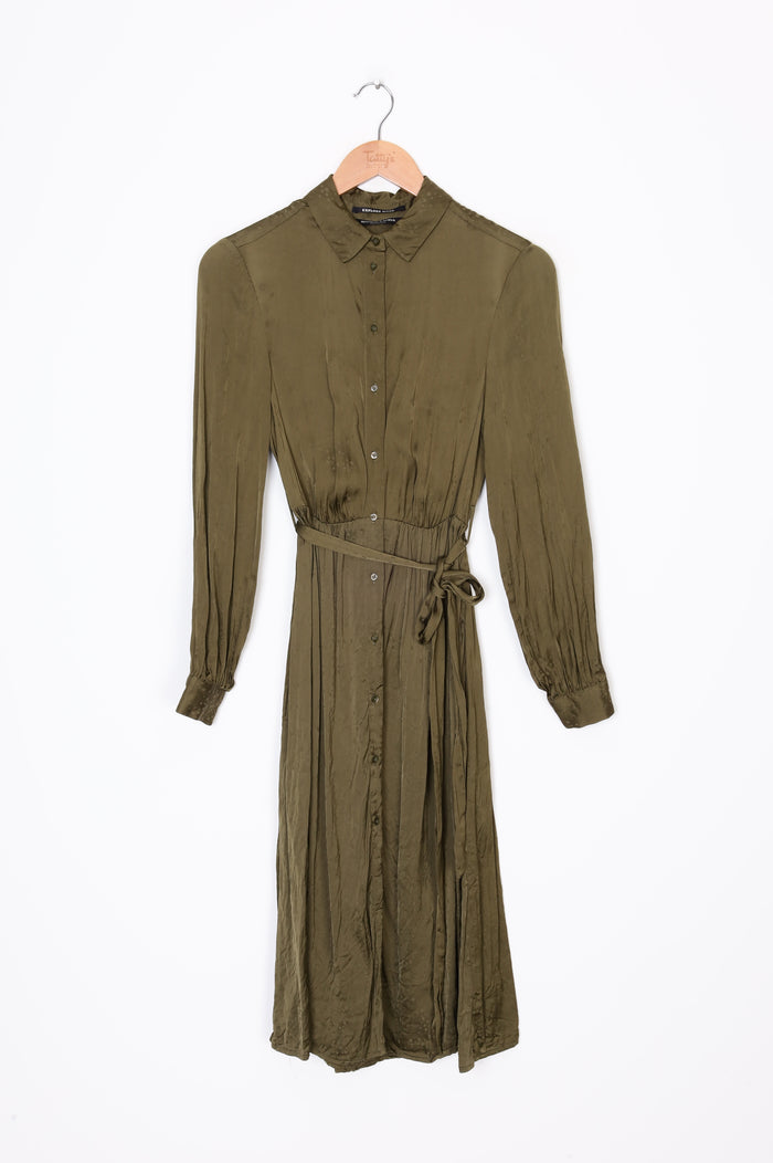 Scotch & Soda Amsterdam Womens Green Dress Size XS