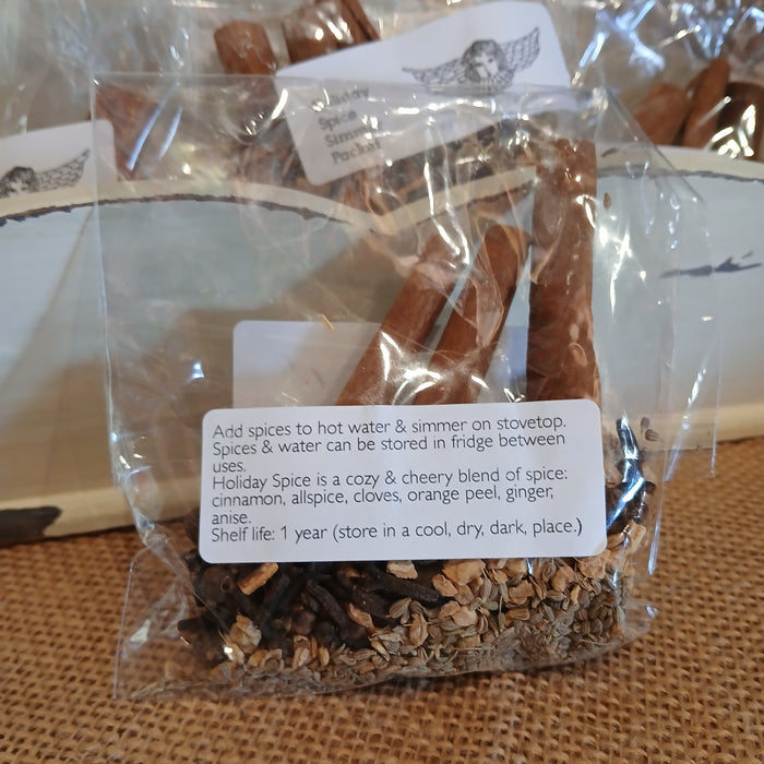 Simmer Pot Spice Packets: Holiday Spice